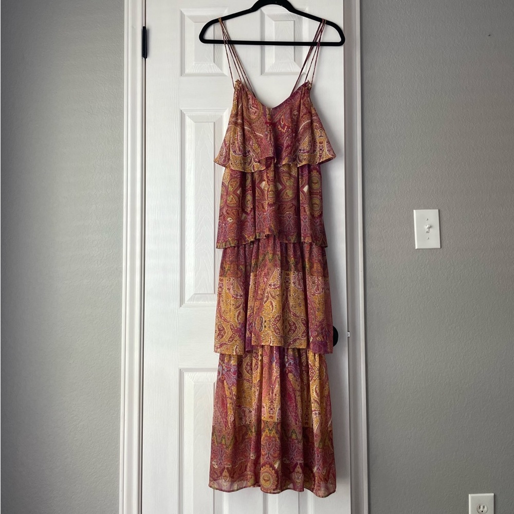 Zara Tiered Maxi Dress